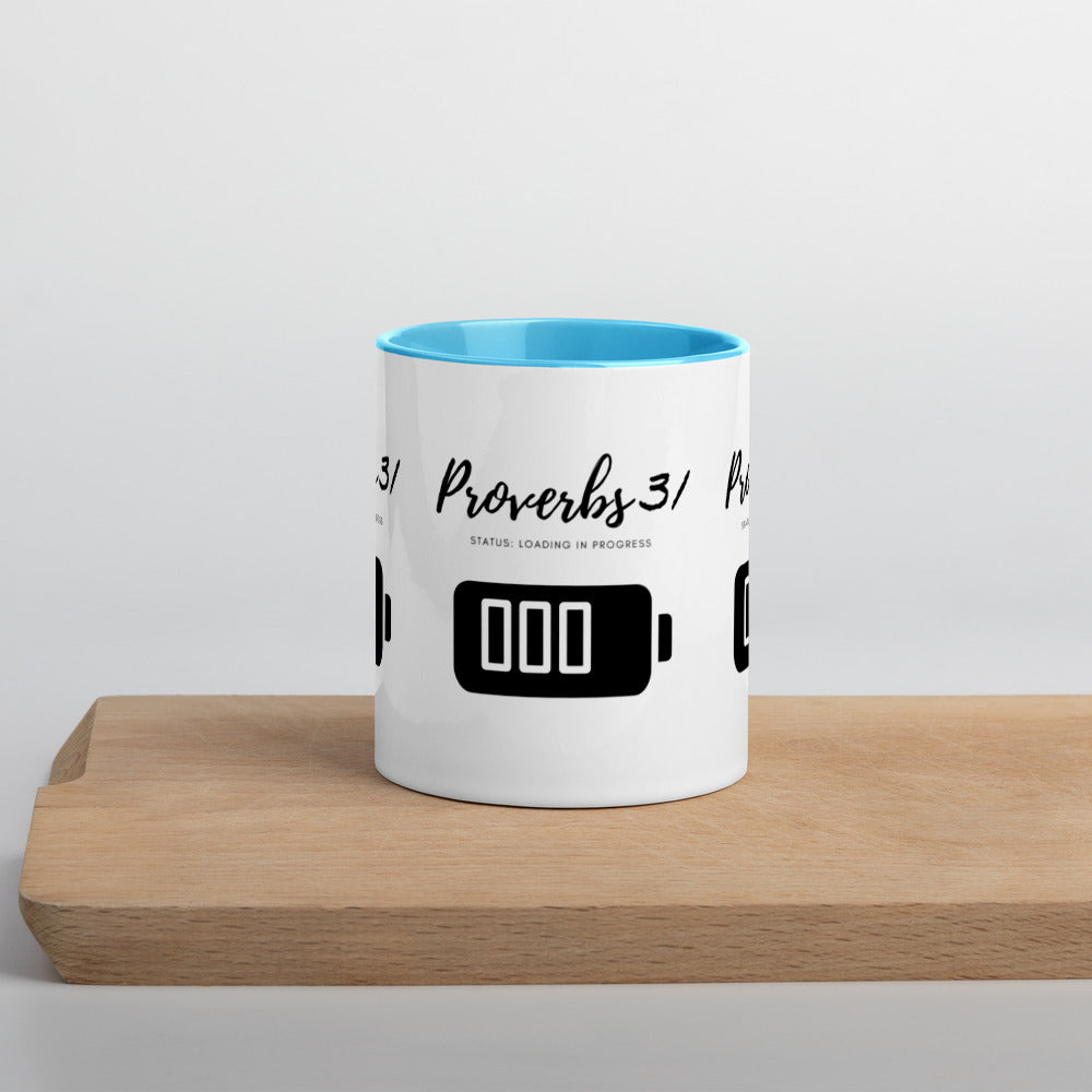 PROVERBS 31 In Progress Mug with Color Inside