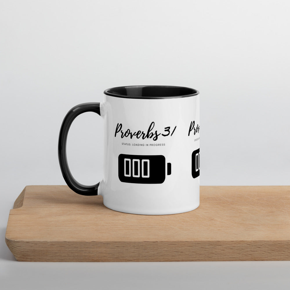 PROVERBS 31 In Progress Mug with Color Inside