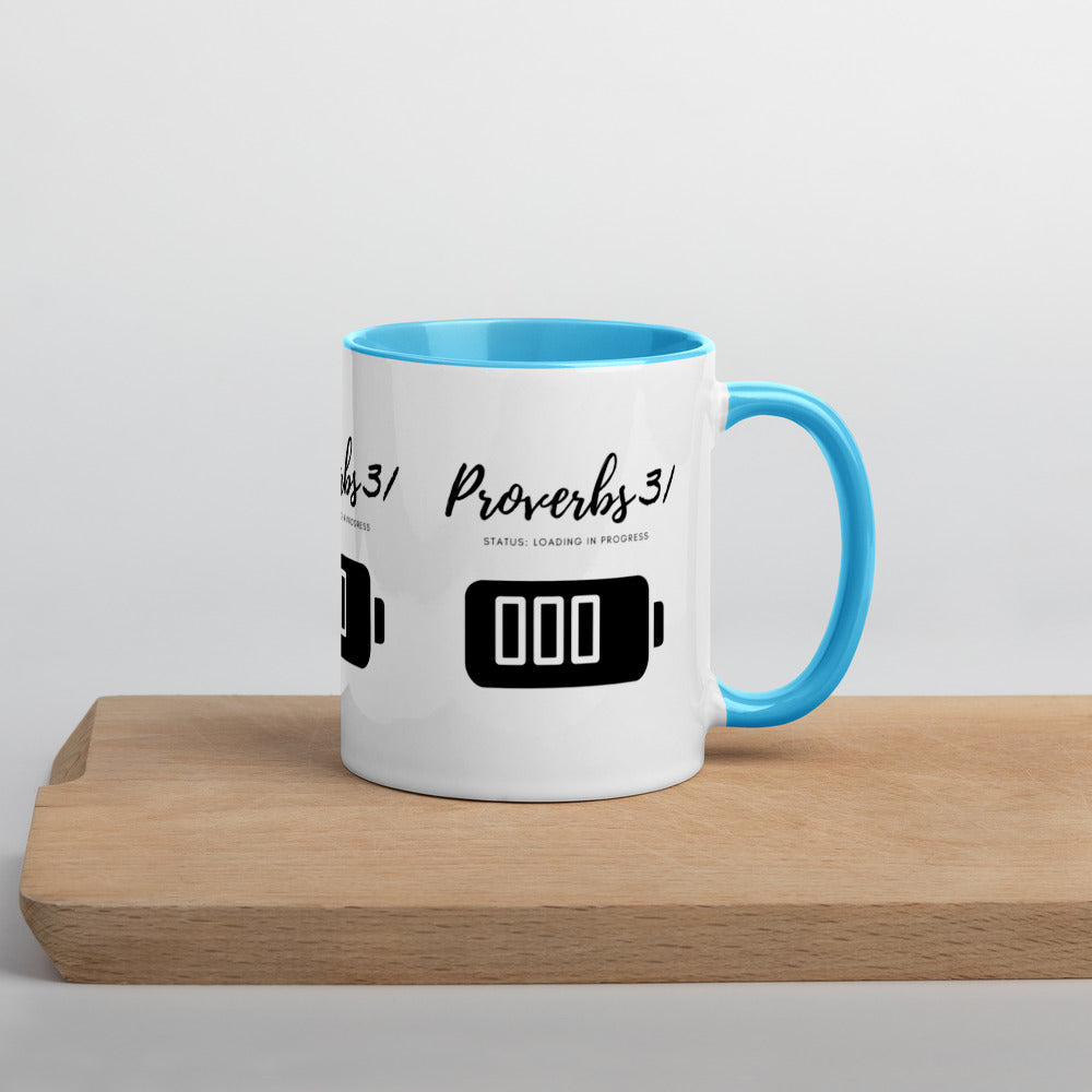 PROVERBS 31 In Progress Mug with Color Inside