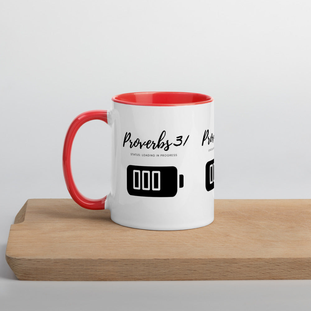 PROVERBS 31 In Progress Mug with Color Inside
