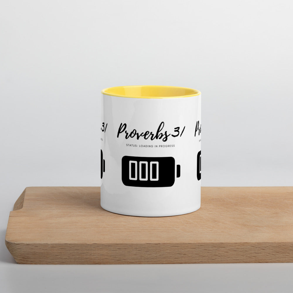 PROVERBS 31 In Progress Mug with Color Inside