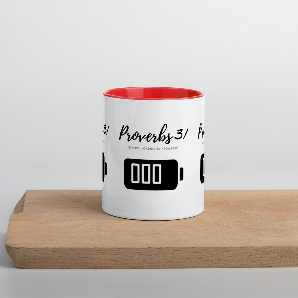 PROVERBS 31 In Progress Mug with Color Inside