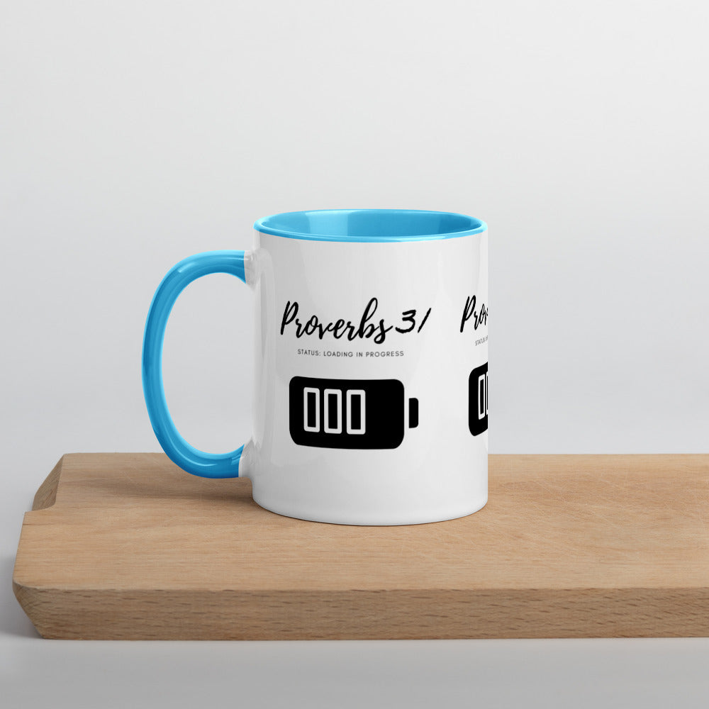PROVERBS 31 In Progress Mug with Color Inside