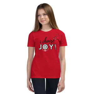 I CHOOSE JOY Youth Short Sleeve T-Shirt