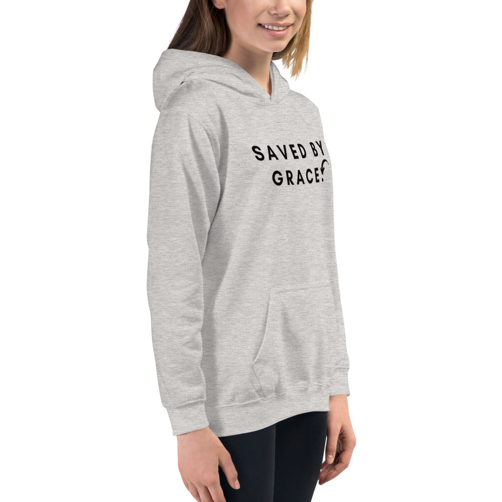 SAVED BY GRACE PERIOD Kids Hoodie