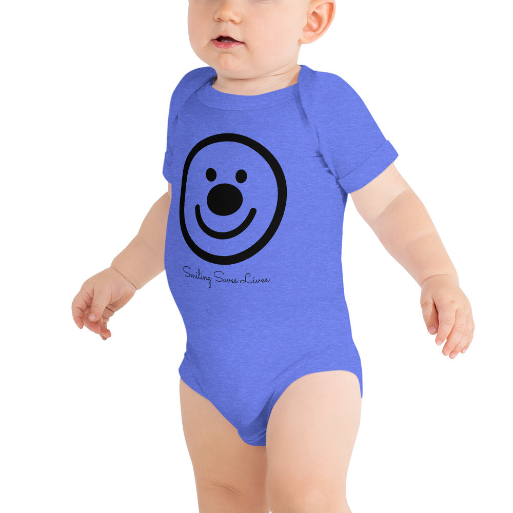 SMILING SAVES LIVES - HAPPY FACE Baby T-Shirt