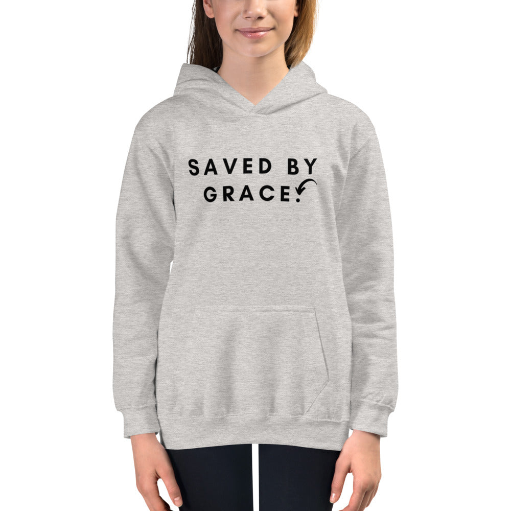 SAVED BY GRACE PERIOD Kids Hoodie