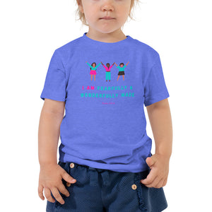 I AM FEARFULLY & WONDERFULLY MADE Psalm 139:14 TODDLER Tee