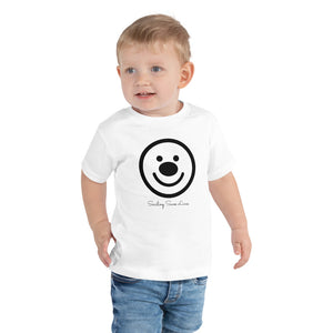 SMILING SAVES LIVES - HAPPY FACE Toddler Short Sleeve Tee