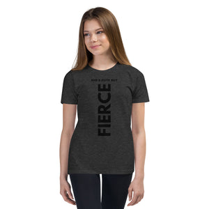 SHE'S CUTE BUT FIERCE Youth Short Sleeve T-Shirt