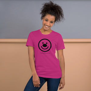 SMILING SAVES LIVES - HAPPY FACE Unisex T-Shirt