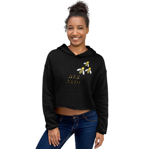 BEE KIND Crop Hoodie