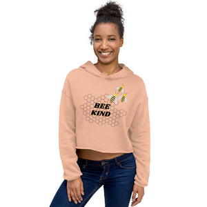 BEE KIND Crop Hoodie