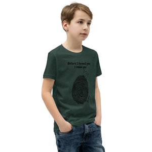 I'M SET APART Jeremiah 1:5 Youth Short Sleeve T-Shirt