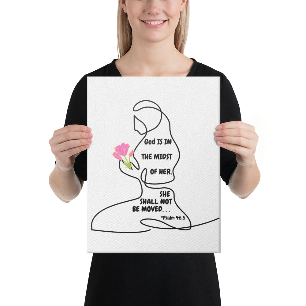 GOD IS IN THE MIDST Canvas Wall Art