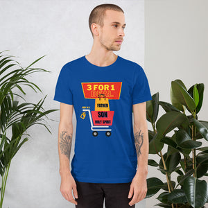 THE TRINITY 3 IN 1 Unisex T-Shirt