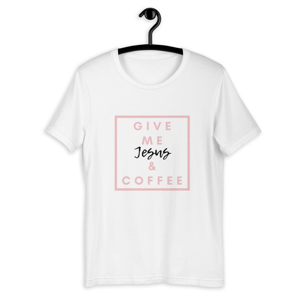 Make Me Coffee Unisex V-Neck T-Shirt