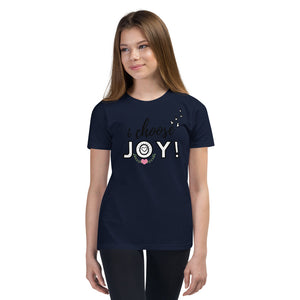 I CHOOSE JOY Youth Short Sleeve T-Shirt