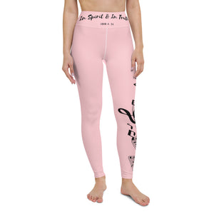 WORSHIP IN SPIRIT & IN TRUTH Yoga Leggings