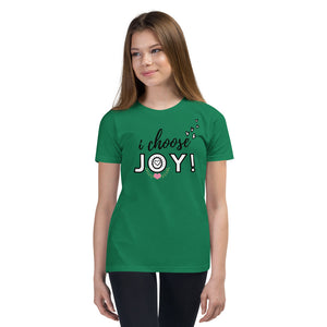 I CHOOSE JOY Youth Short Sleeve T-Shirt