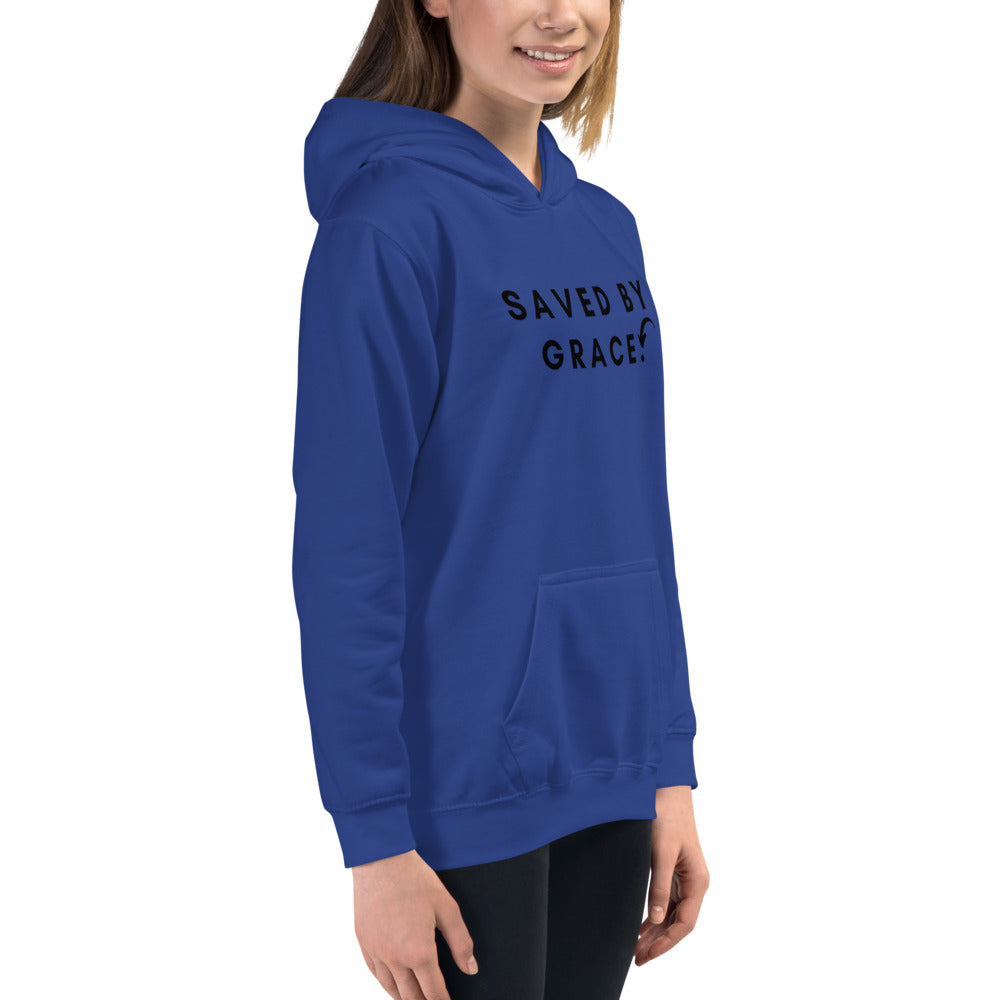 SAVED BY GRACE PERIOD Kids Hoodie