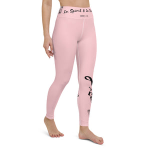 WORSHIP IN SPIRIT & IN TRUTH Yoga Leggings