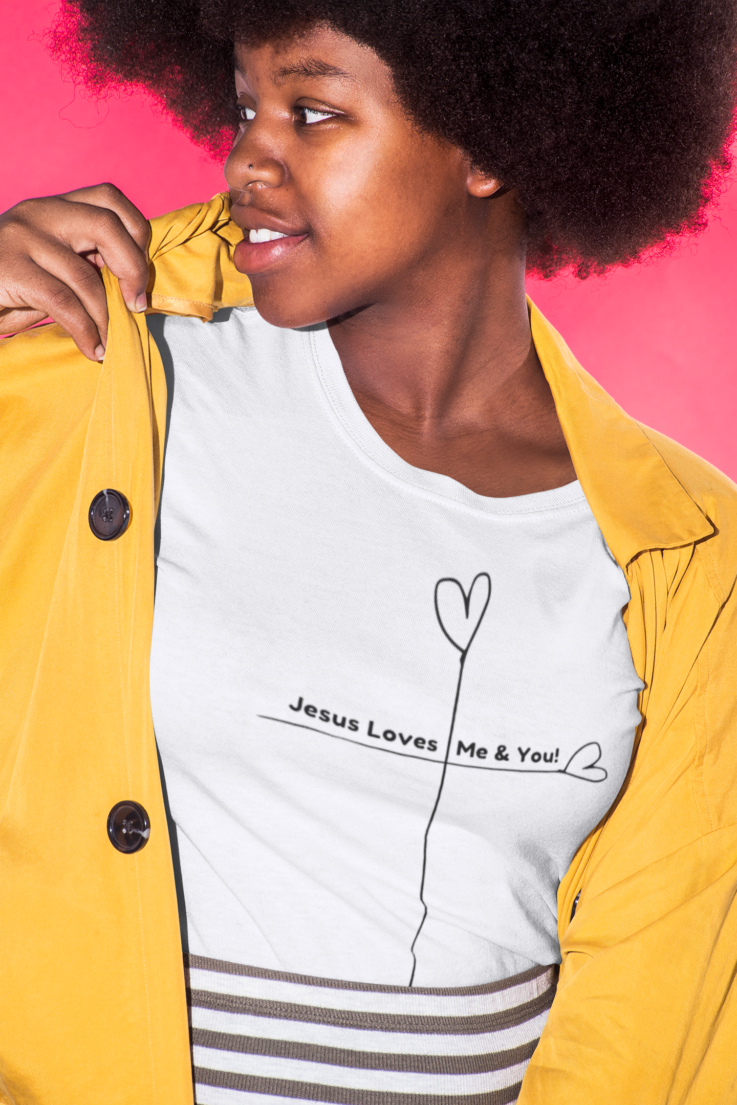 JESUS LOVES YOU & ME Youth T-Shirt